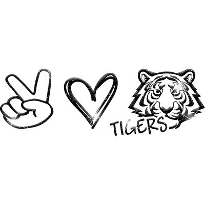 GLT86 BLACK GLITTER Thumbnail