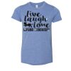 3413Y Youth Extra Soft Tri-blend Tee Thumbnail